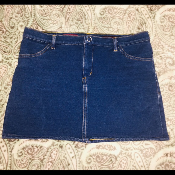 Ag Adriano Goldschmied Denim - [AG] 'The Banda' Mini Jean Skirt Size 27